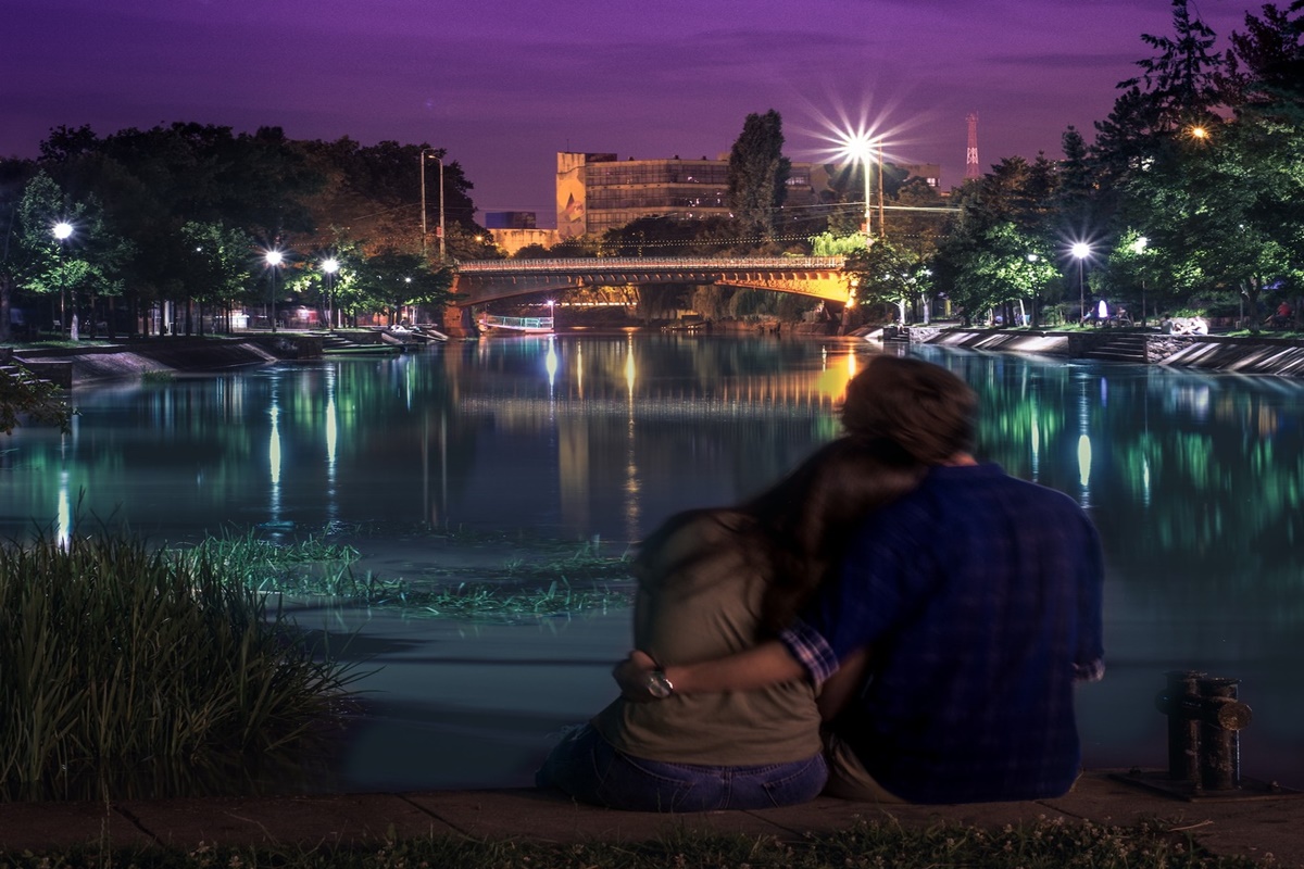 Timișoara pe timp de noapte | Capitala Europeană a Culturii 2023